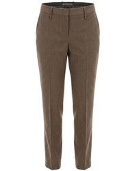 Ermanno Scervino - Pressed-Crease Tailored Trousers - Lyst