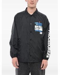 SAINT Mxxxxxx - Graphic-Print Logo-Print Jacket - Lyst
