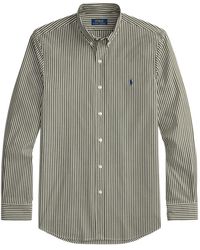 Polo Ralph Lauren - Chemise Rayée À Manches Longues - Lyst