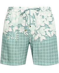 Amiri - Shorts Mit Blumen-Print - Lyst