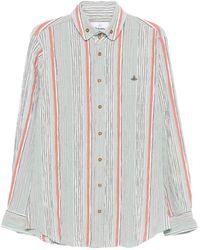 Vivienne Westwood - Krall Striped Orb Shirt - Lyst