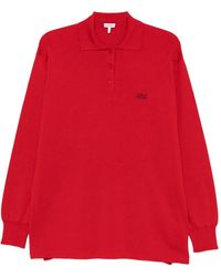 Loewe - Polo À Logo Brodé - Lyst