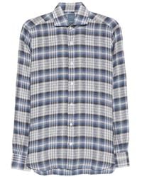 Barba Napoli - Chemise À Carreaux - Lyst