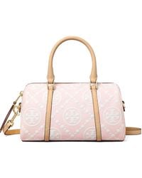 Tory Burch - Mini Tote Bag Mit T-Monogramm-Prägung - Lyst