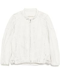 CROQUIS - Panelled Denim Jacket - Lyst