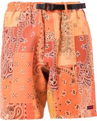 READYMADE - Paisley-print Buckle-fastening Shorts - Lyst