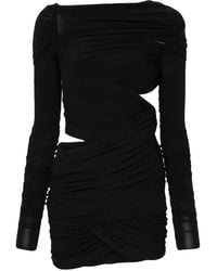 The Attico - Gewickeltes Minikleid - Lyst