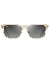Maui Jim - Lunettes De Soleil Okina À Monture Carrée - Lyst
