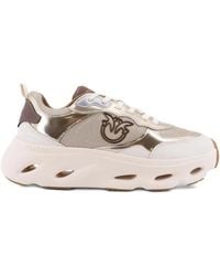 Pinko - Sneakers With Logo Application - Lyst