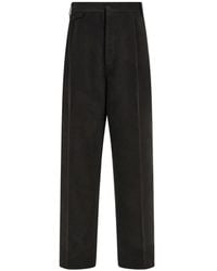 Ferragamo - Workwear Trousers With Mini Pocket Detail - Lyst