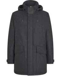 ZEGNA - Wool Padded Jacket - Lyst