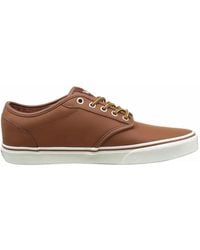 Vans - Atwood Leather Sneakers - Lyst