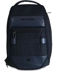 Piquadro - Zaino Con Inserti Geometrici - Lyst