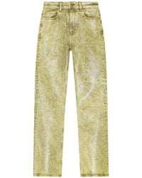 Ganni - Foil Flared Jeans - Lyst