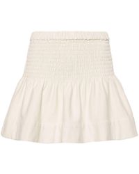 Isabel Marant - Pacifica Shirred Miniskirt - Lyst