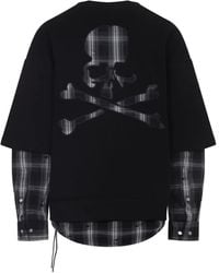 Mastermind Japan - スカル レイヤード スウェットシャツ - Lyst
