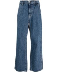 SLVRLAKE Denim - Grace High-rise Wide-leg Jeans - Lyst