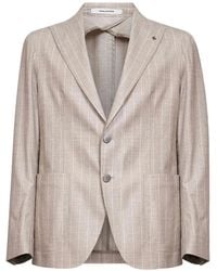 Tagliatore - Pinstripes Blazer - Lyst
