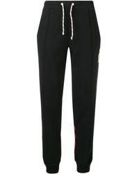 Marni Jogginghose mit Hasen-Patch - Schwarz