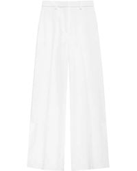 Anine Bing - Lyra Pressed-Crease Tailored Trousers - Lyst