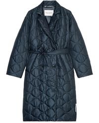 Marc O' Polo - Quilted Belted Coat - Lyst