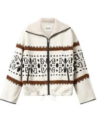 Isabel Marant - Lijka Jack Met Geometrisch Patroon En Rits - Lyst
