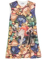 The Artistylist - Graphic-Print A-Line Dress - Lyst