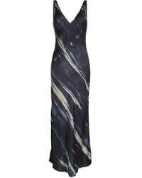 Voz - Double V Bias Sleeveless Dress - Lyst