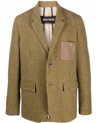 Uma Wang - Checked Wool Blazer - Lyst