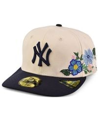 KTZ - 59Fifty New York Yankees Tonal Florals Fitted Cap - Lyst