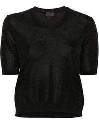 Moncler - Pull À Patch Logo - Lyst
