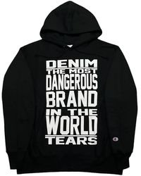 DENIM TEARS - Mission Statement Printed Hoodie - Lyst