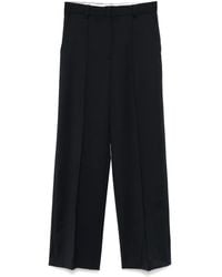 Maje - Piped-Trim Tailored Trousers - Lyst