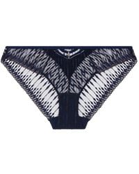 Aubade - Voodoo Kiss Embroidered Briefs - Lyst