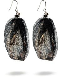 Undercover - Tulle Crystal Earrings - Lyst