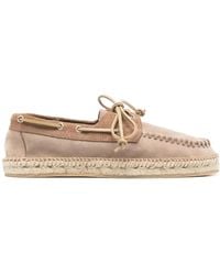 SCAROSSO - Kai Suede Espadrilles - Lyst
