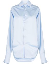 Woera - Drawstring Cotton Shirt - Lyst