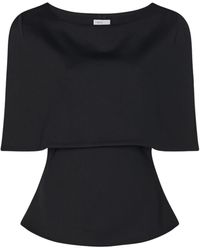 Rosetta Getty - ケープデザイン ブラウス - Lyst