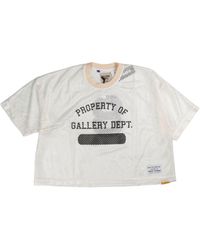 GALLERY DEPT. - Logo-print Mesh T-shirt - Lyst
