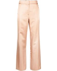 A.L.C. - Pantalon En Satin À Coupe Droite - Lyst