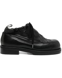 Comme des Garçons - Leather Derby Shoes - Lyst