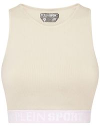 Philipp Plein - Ribbed Sports Bra - Lyst