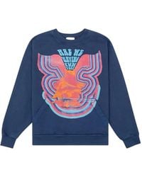 Rhude - Kangaroo-Pocket Graphic Sweatshirt - Lyst
