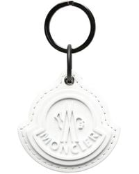 Moncler - Schlüsselanhänger Mit Logo-Prägung - Lyst