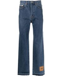 Doublet - Bootcut-Jeans im Cropped-Design - Lyst
