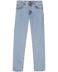 Nudie Jeans - Gritty Jackson Summer Clouds Straight-leg Jeans - Lyst