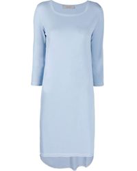 D.exterior - Long-sleeved Knitted Dress - Lyst