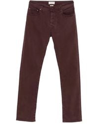Jacob Cohen - Pantalones Scoot de algodón con cinco bolsillos - Lyst