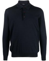 Kiton - Long-sleeve Polo Shirt - Lyst