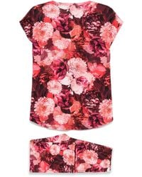 Johnny Was - The Bobbie Cropped Pyjama Set - Lyst